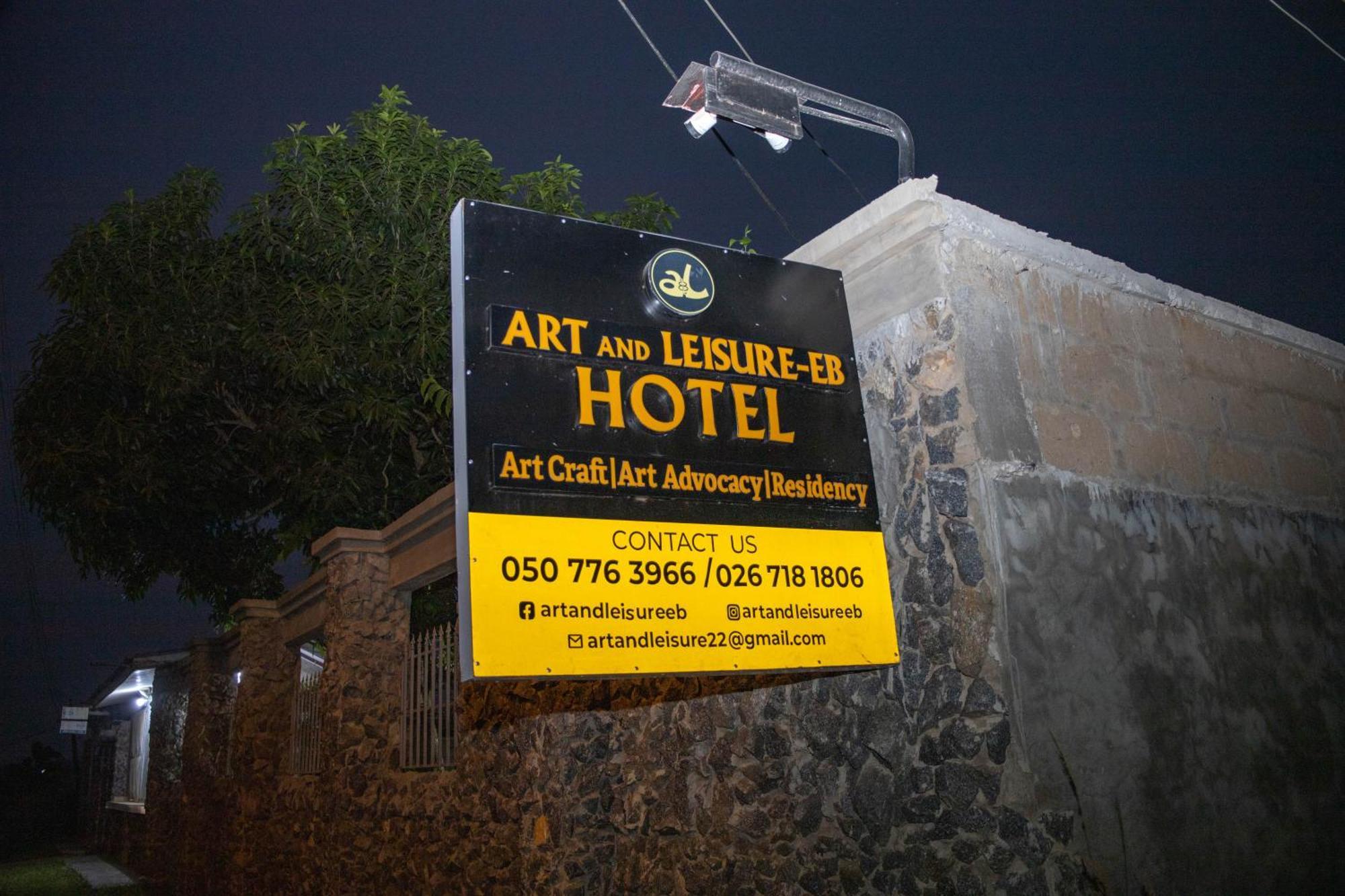 Art And Leisure-Eb Hotel Sekondi-Takoradi ภายนอก รูปภาพ